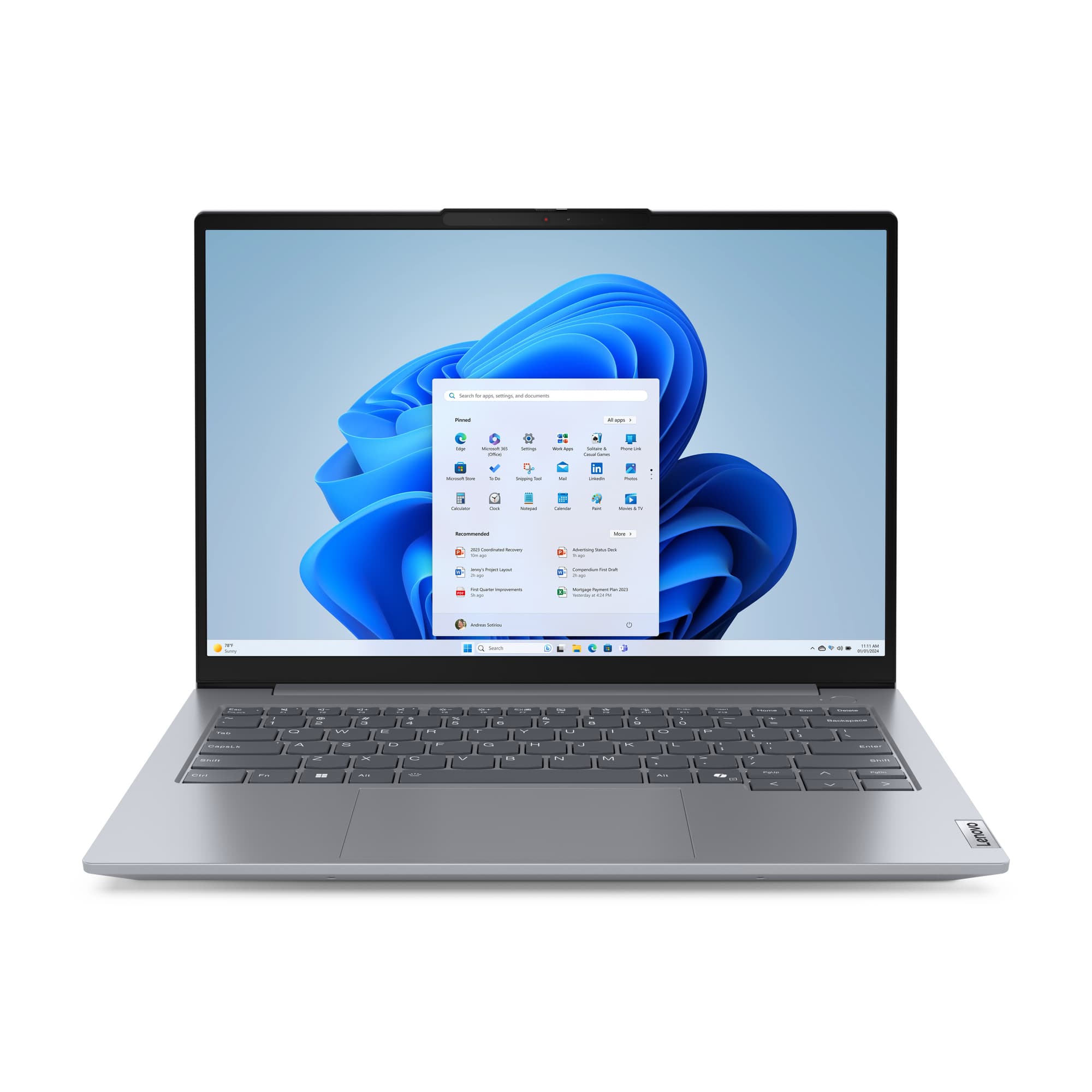 Lenovo Thinkbook 14 G7 ARP, AMD Ryzen 5 7535HS (3.30GHZ, 16MB) 14 1920 X 1200 Touch