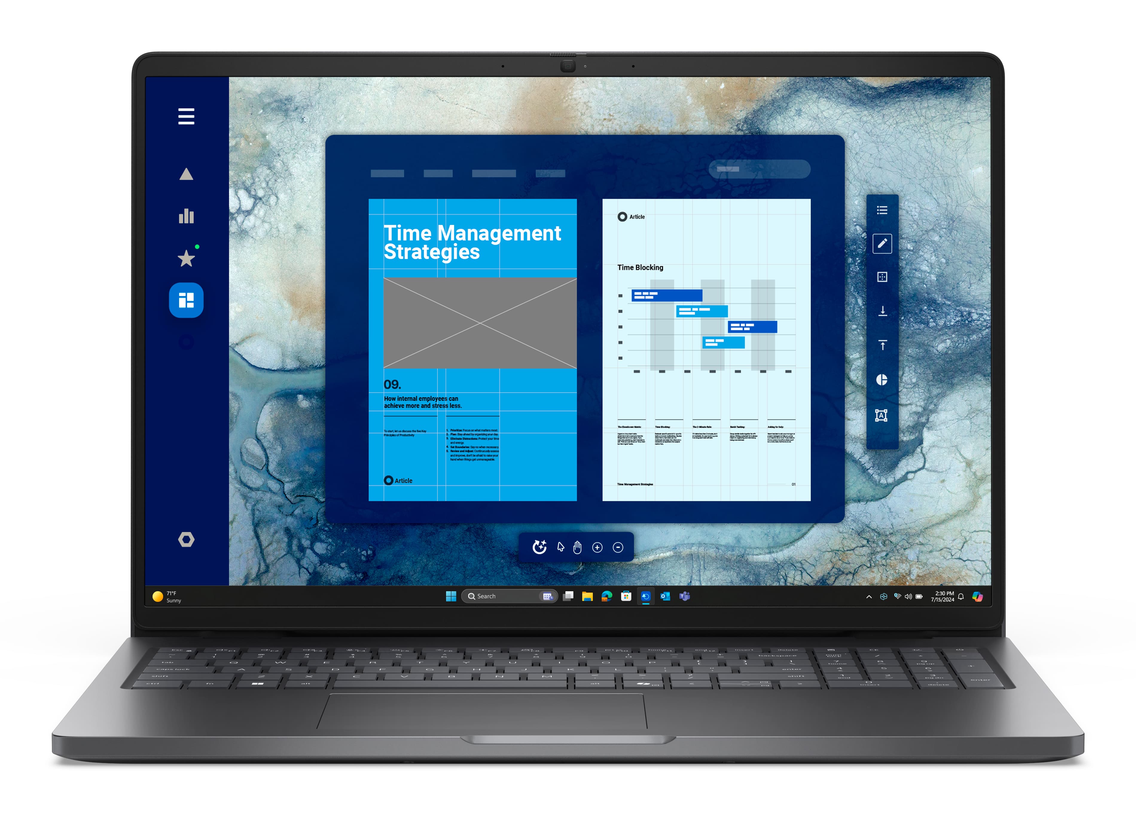 Dell PRO 16 PC16250 Core I5 120U 16 GB 256GBSSD 16INCH FHD NON Touch Ircamera Integrated 3CELL 65W Wlan Vpro Backlit KB WIN11PRO